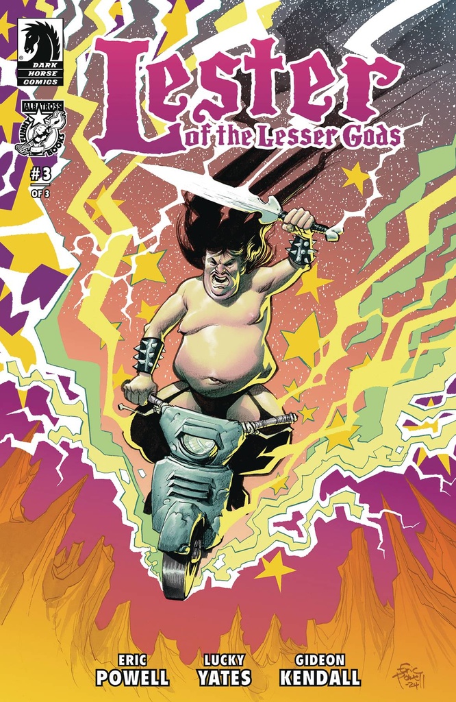 Lester of the Lesser Gods #3 (Cover B Eric Powell)