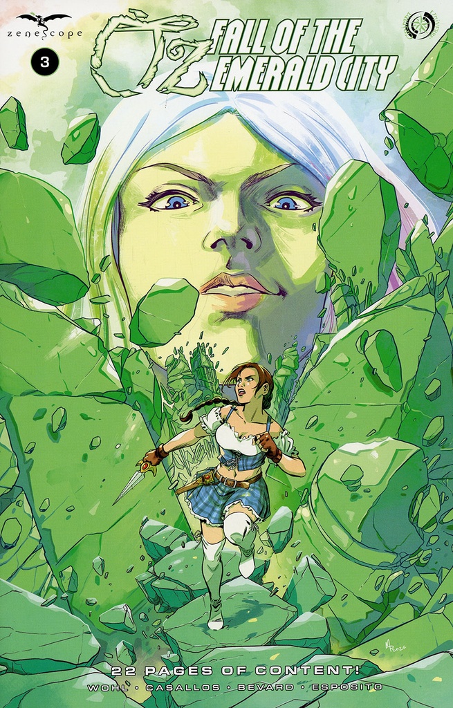 Oz: Fall of Emerald City #3 of 3 (Cover B Manuel Preitano)