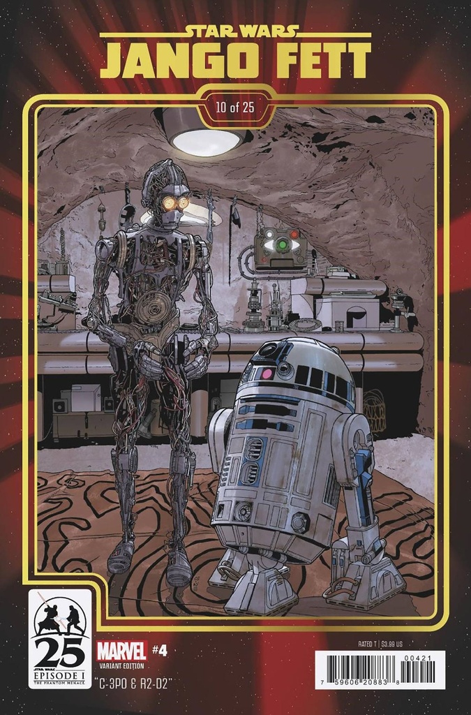 Star Wars: Jango Fett #4 (Chris Sprouse The Phantom Menace 25th Anniversary Variant)