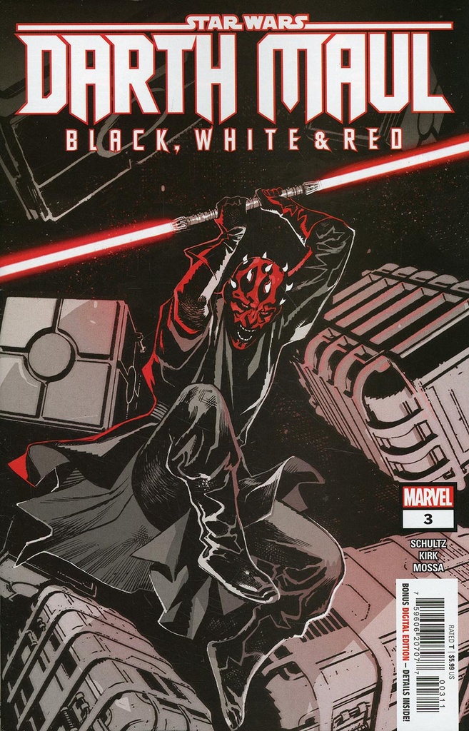 Star Wars: Darth Maul - Black, White & Red #3