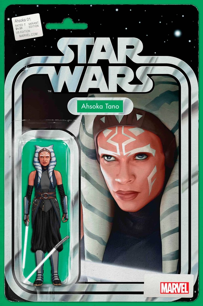 Star Wars: Ahsoka #1 (John Tyler Christopher Action Figure Variant)