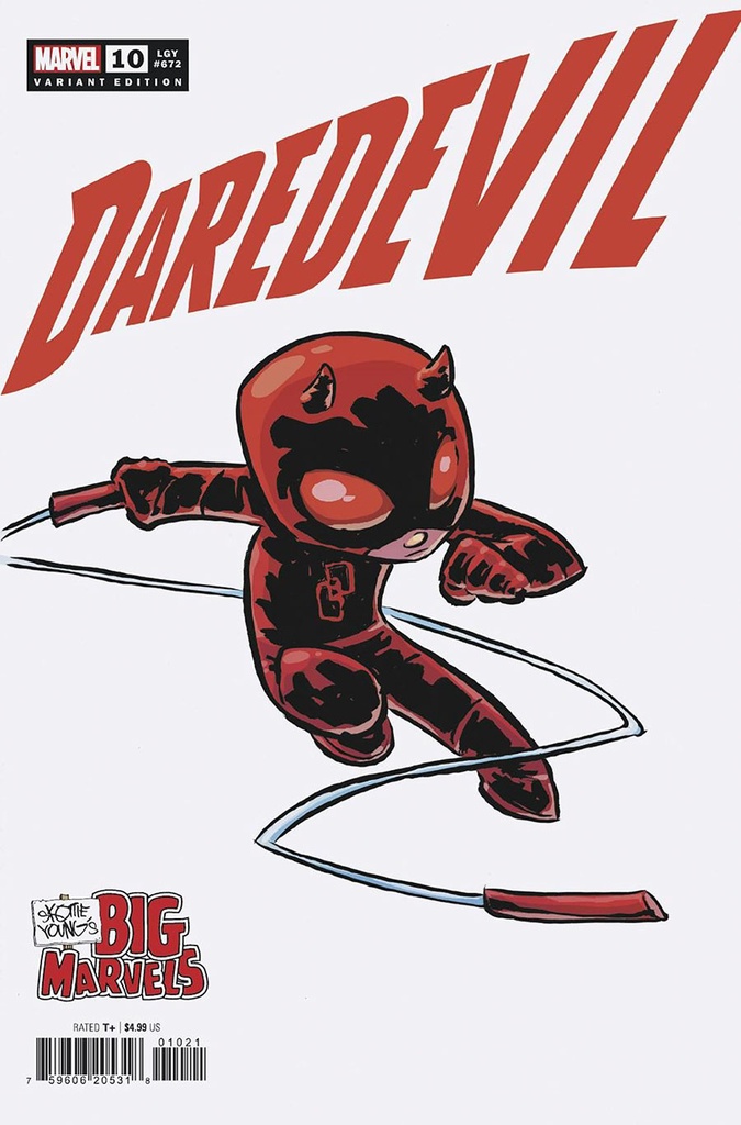 Daredevil #10 (Skottie Youngs Big Marvel Variant)