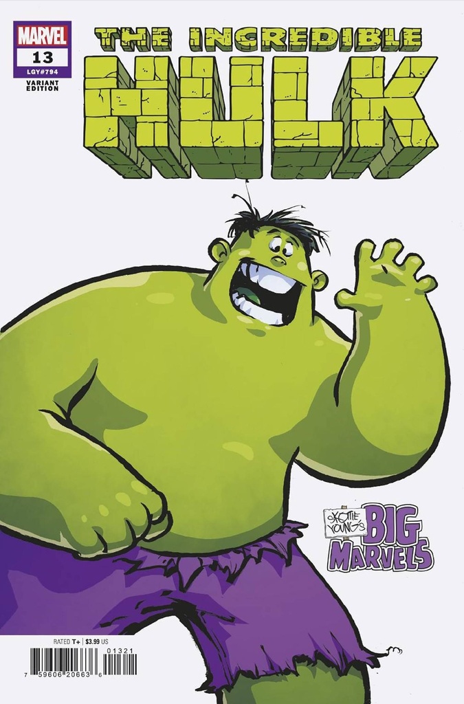 Incredible Hulk #13 (Skottie Youngs Big Marvel Variant)