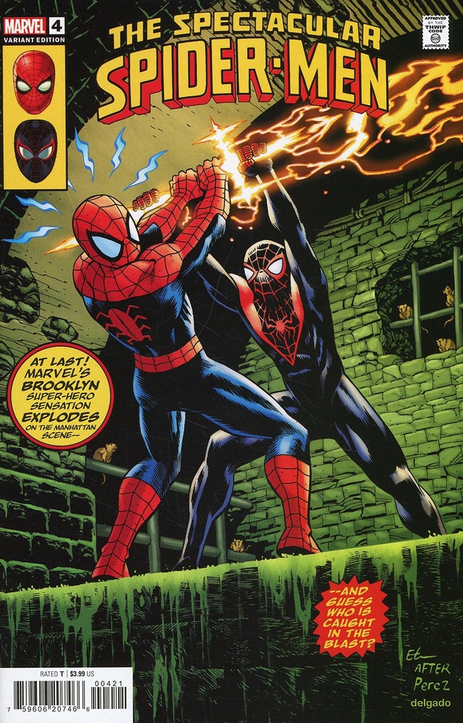Spectacular Spider-Men #4 (Ethan Young Homage Variant)