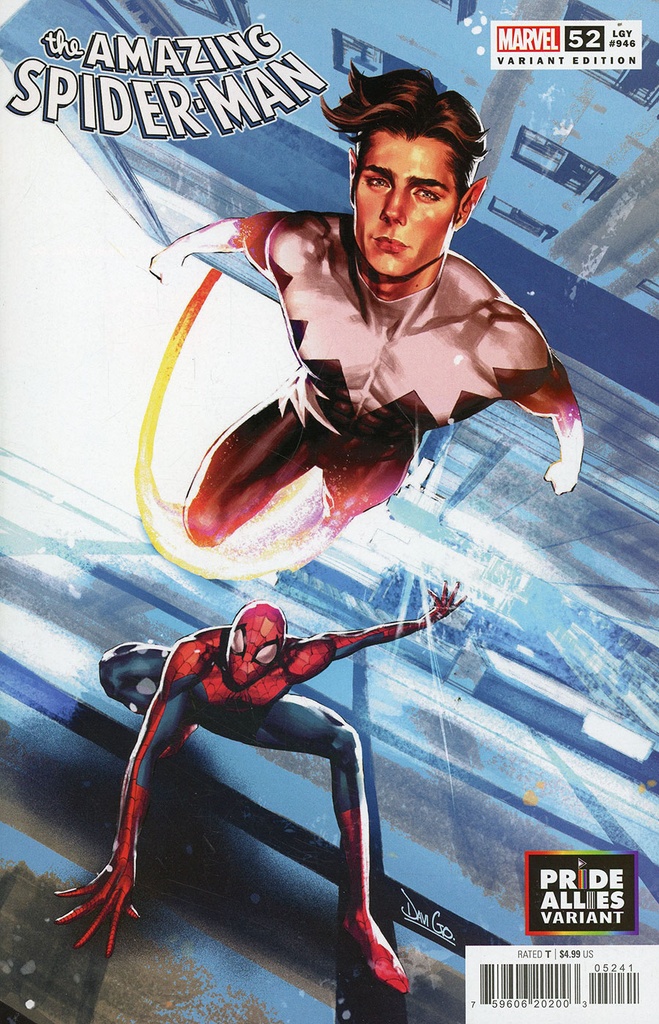 Amazing Spider-Man #52 (Davi Go Pride Allies Variant)
