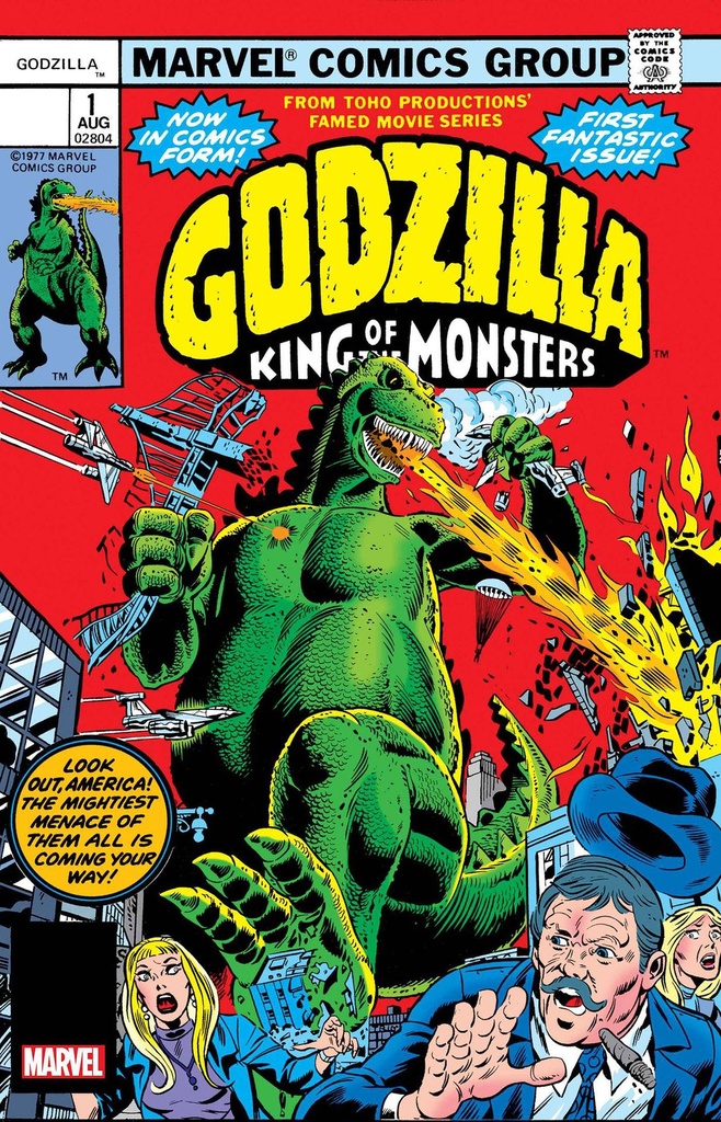 Godzilla #1 (Facsimile Edition Foil Variant)