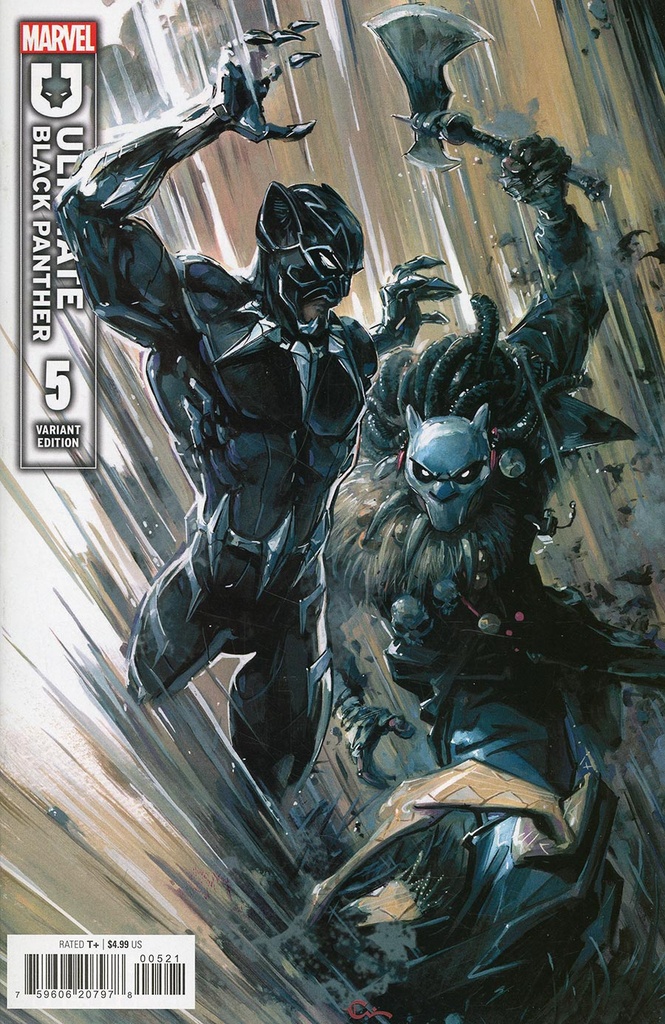 Ultimate Black Panther #5 (Clayton Crain Variant)