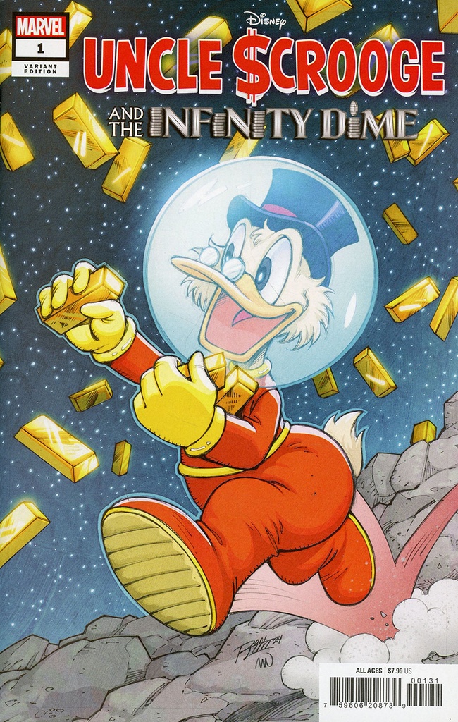 Uncle Scrooge and the Infinity Dime #1 (Ron Lim Variant)