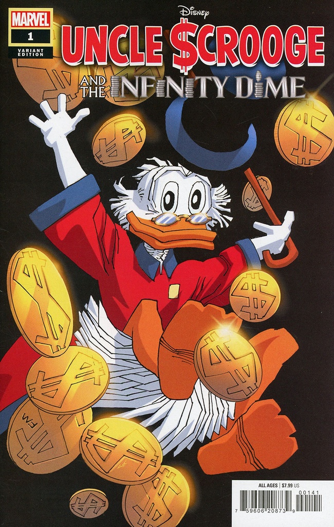 Uncle Scrooge and the Infinity Dime #1 (Frank Miller Variant)