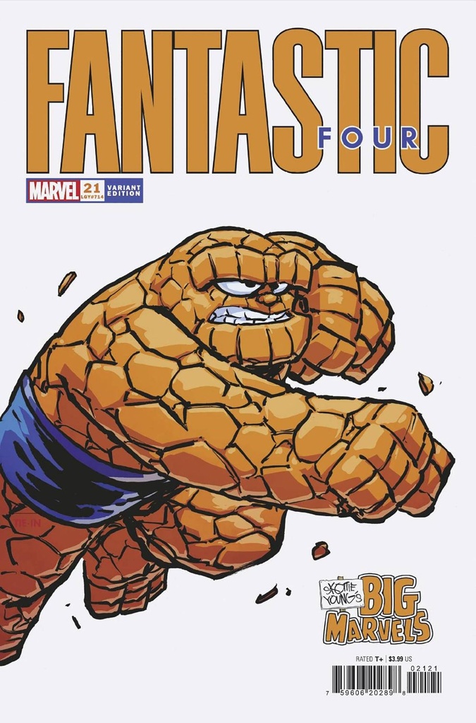 Fantastic Four #21 (Skottie Youngs Big Marvel Variant)