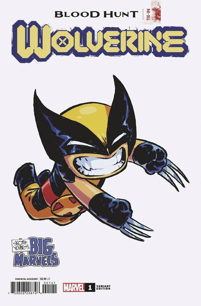 Wolverine: Blood Hunt #1 (Skottie Youngs Big Marvel Variant)