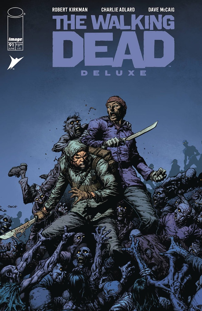 The Walking Dead: Deluxe #91 (Cover A David Finch & Dave McCaig)