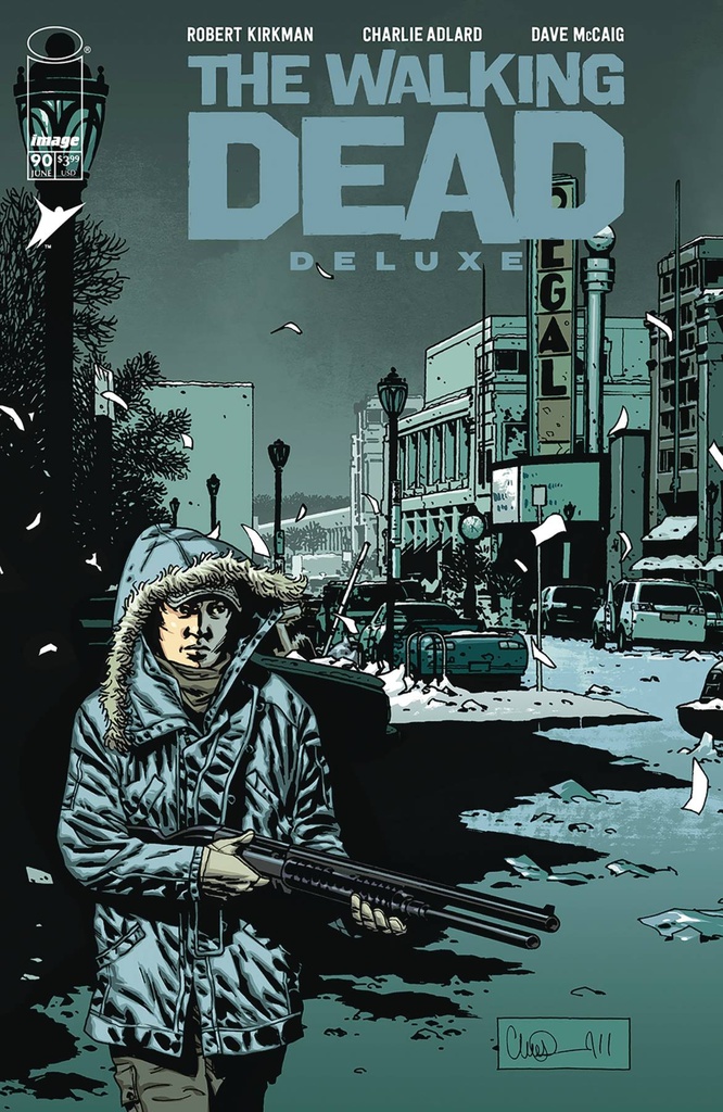The Walking Dead: Deluxe #90 (Cover B Charlie Adlard & Dave McCaig)