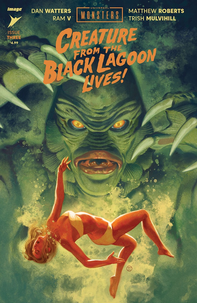 Universal Monsters: Creature from the Black Lagoon Lives #3 of 4 (Cover B Julian Totino Tedesco)