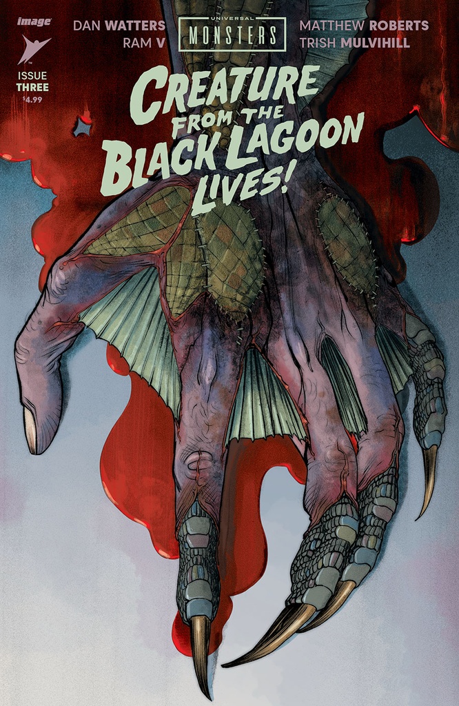 Universal Monsters: Creature from the Black Lagoon Lives #3 of 4 (Cover A Matthew Roberts & Dave Stewart)