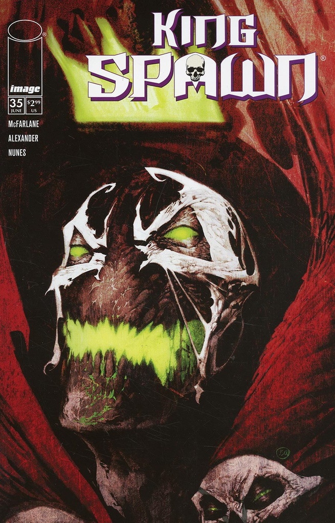 King Spawn #35 (Cover B Jason Shawn Alexander)