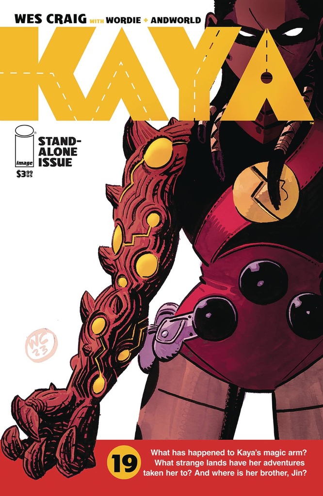 Kaya #19 (Cover A Wes Craig)