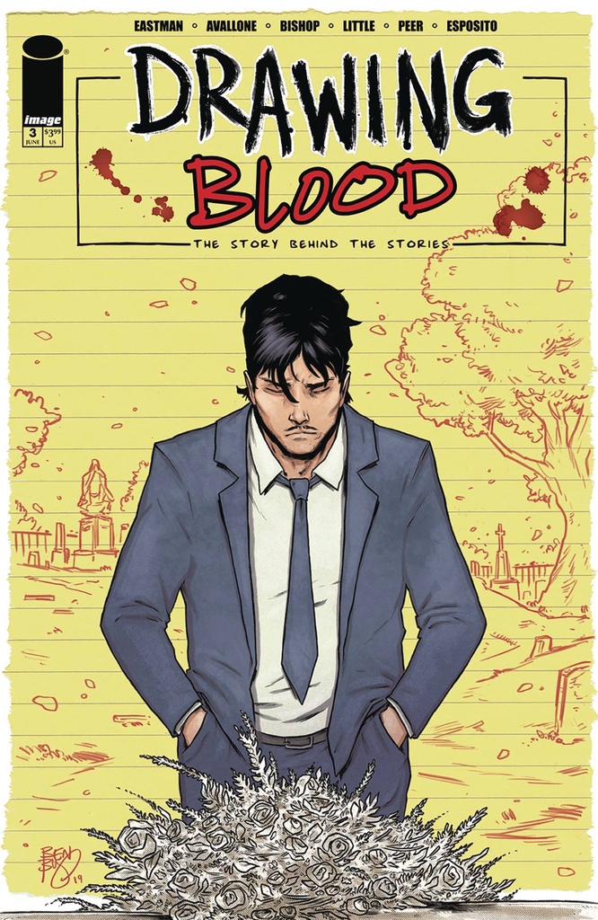 Drawing Blood #3 of 12 (Cover B Ben Bishop)