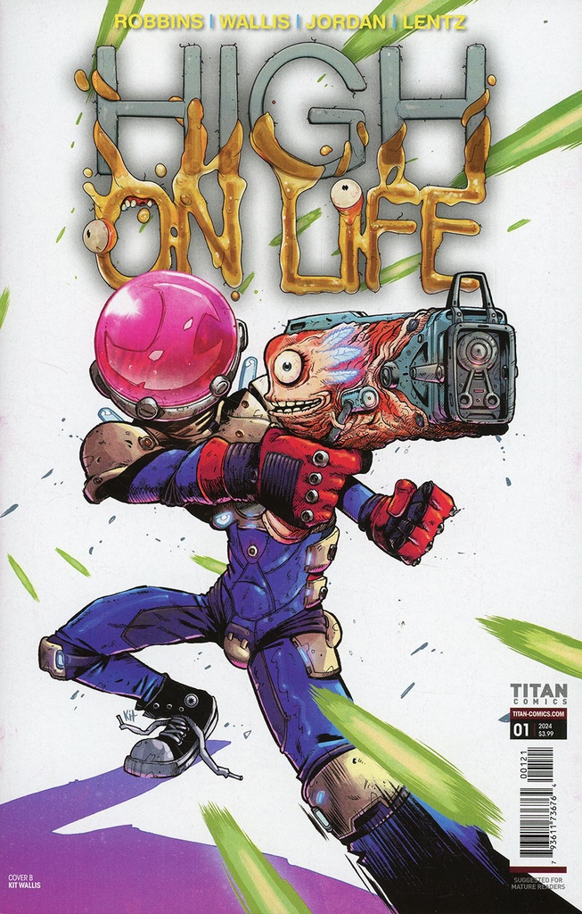 High on Life #1 of 4 (Cover B Kit Wallis)