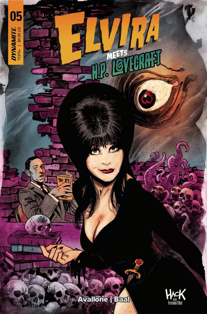 Elvira Meets H.P. Lovecraft #5 (Cover C Robert Hack)