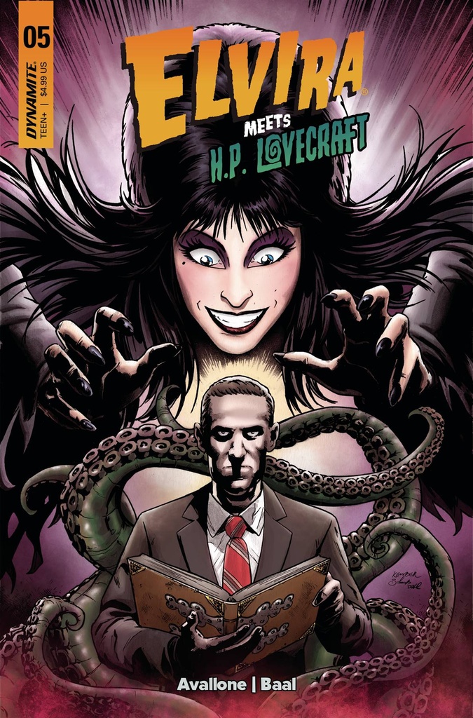 Elvira Meets H.P. Lovecraft #5 (Cover B Kewber Baal)