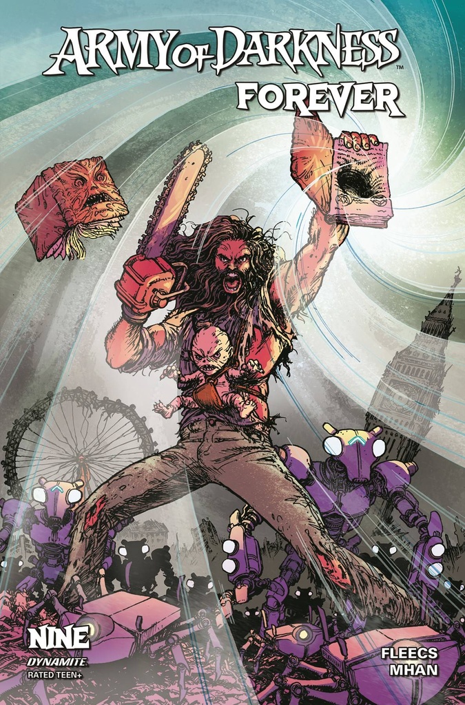 Army of Darkness Forever #9 (Cover D Chris Burnham)