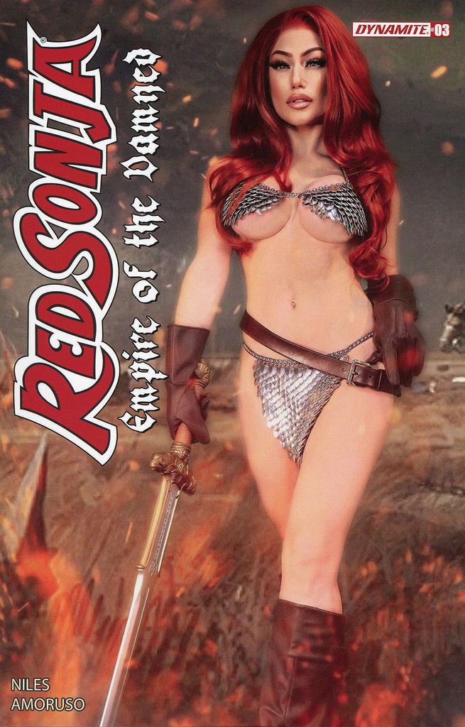 Red Sonja: Empire of the Damned #3 (Cover D Rachel Hollon Cosplay Photo Variant)