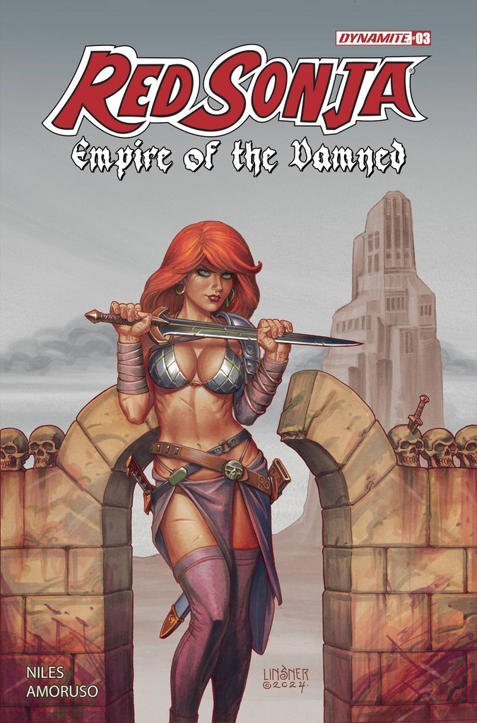 Red Sonja: Empire of the Damned #3 (Cover B Joseph Michael Linsner)