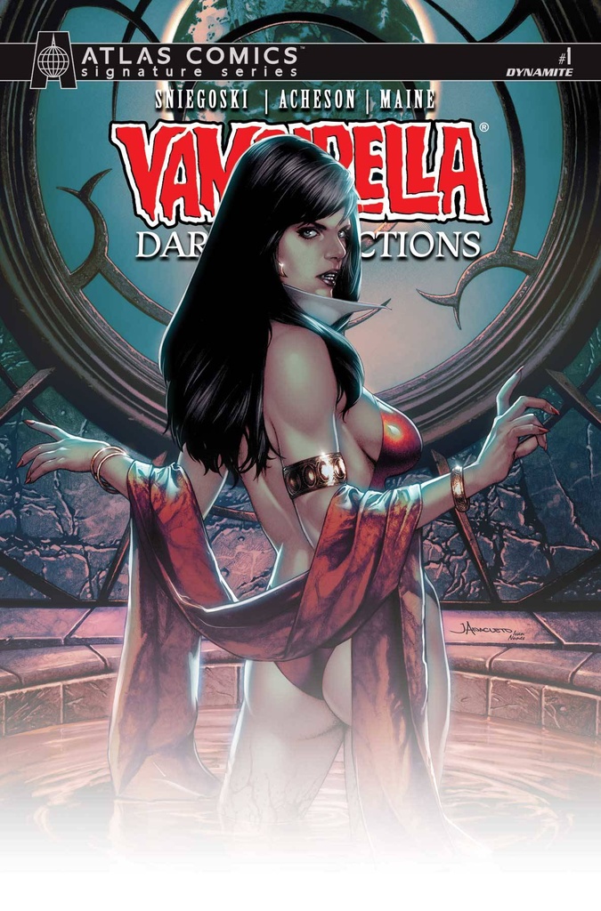 Vampirella: Dark Reflections #1 (Cover K Signed By Tom Sniegoski & Jeannine Acheson)