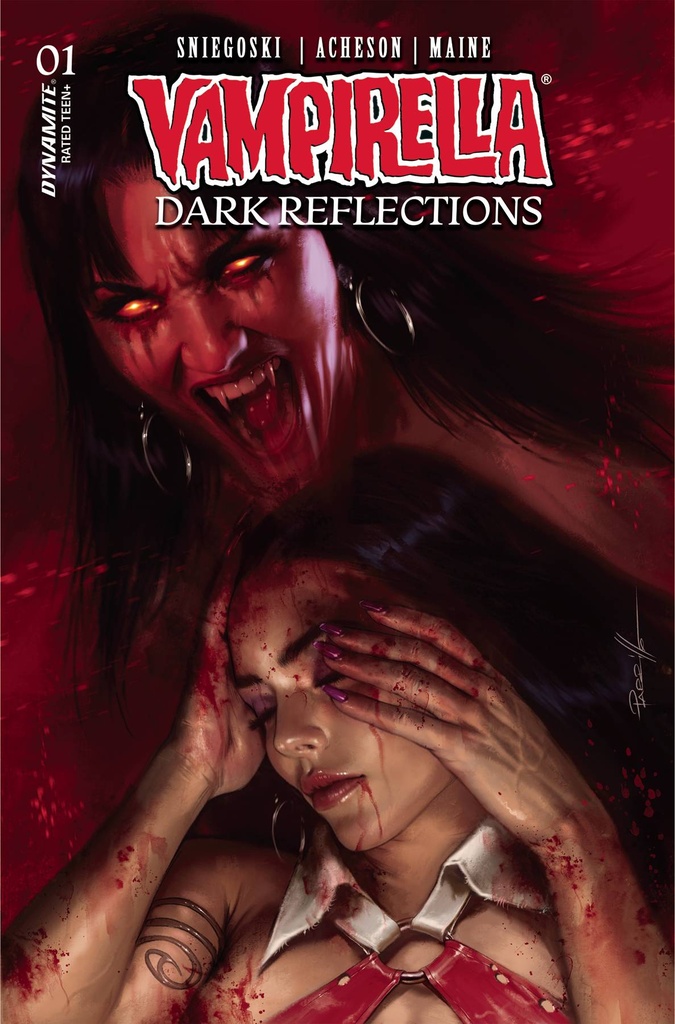 Vampirella: Dark Reflections #1 (Cover F Lucio Parrillo Foil Variant)