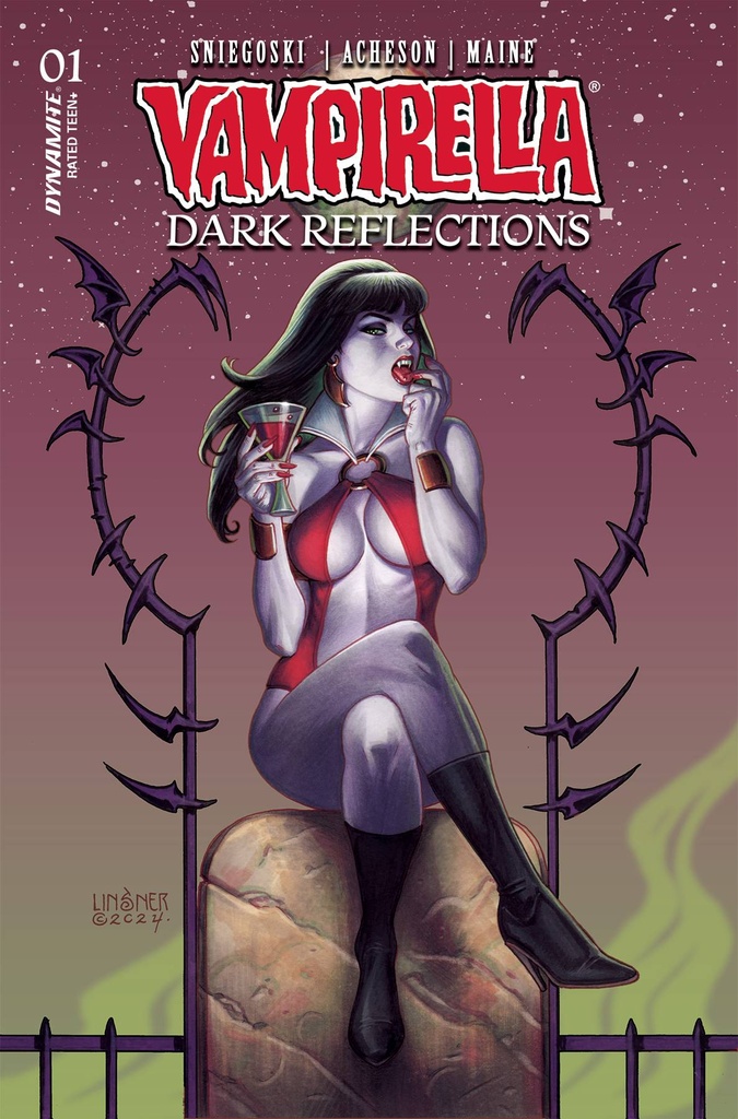 Vampirella: Dark Reflections #1 (Cover C Joseph Michael Linsner)