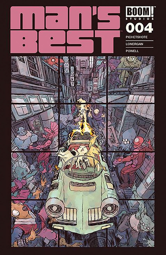 Man's Best #4 of 5 (Cover A Jesse Lonergan)