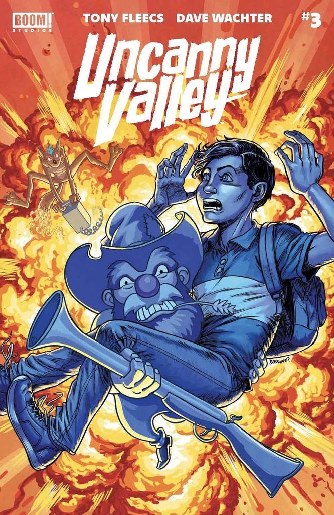 Uncanny Valley #3 of 6 (Cover B Ryan Browne)