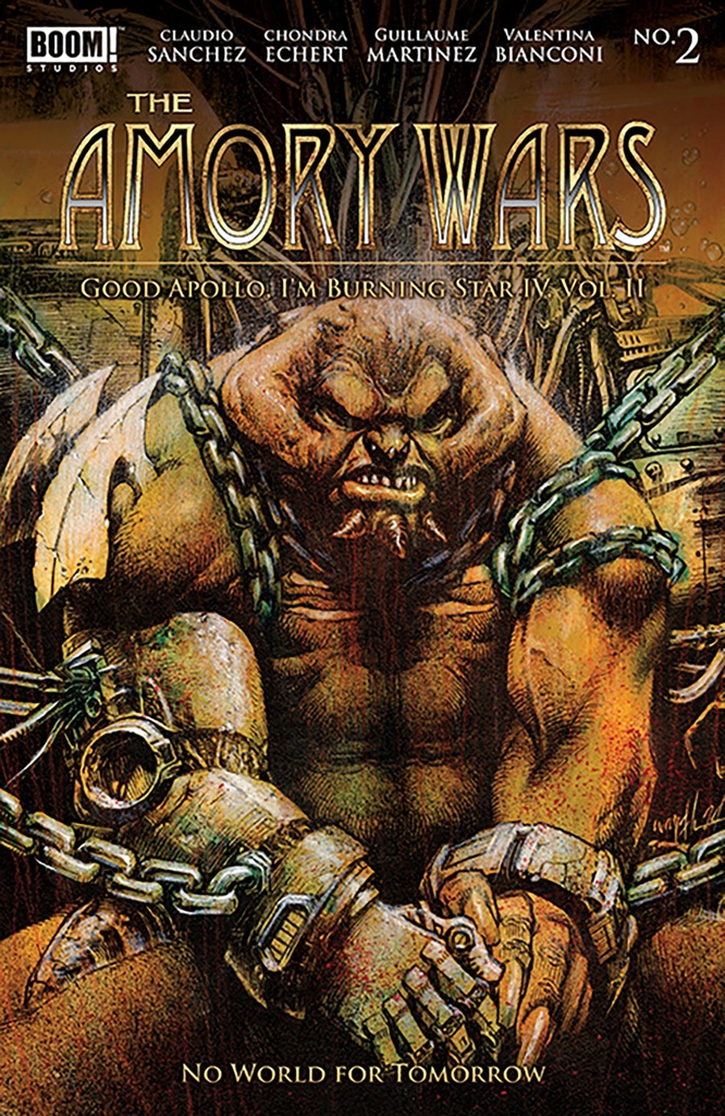 The Amory Wars: No World For Tomorrow #2 of 12 (Cover B Jonathan Wayshak)