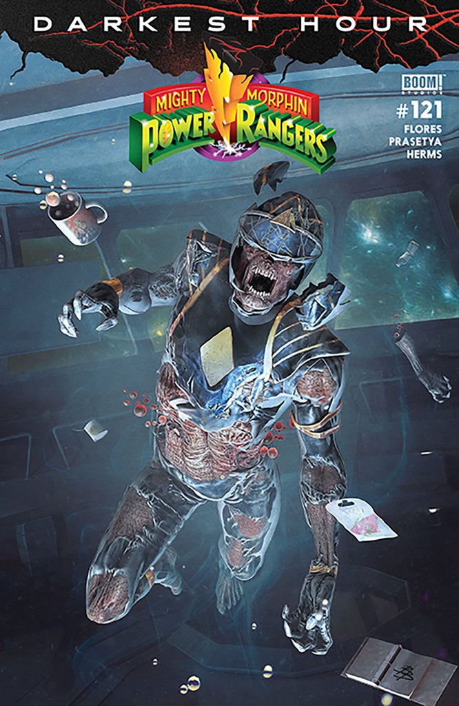 Mighty Morphin Power Rangers #121 (Cover B Bjorn Barends Dark Grid Variant)