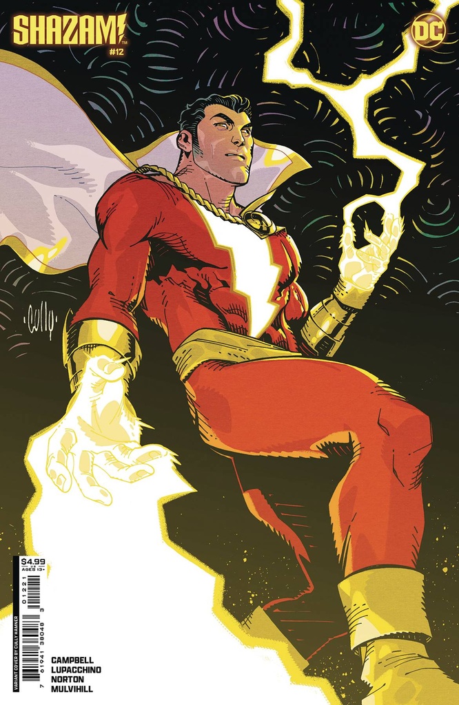 Shazam #12 (Cover C Cully Hamner Card Stock Variant)