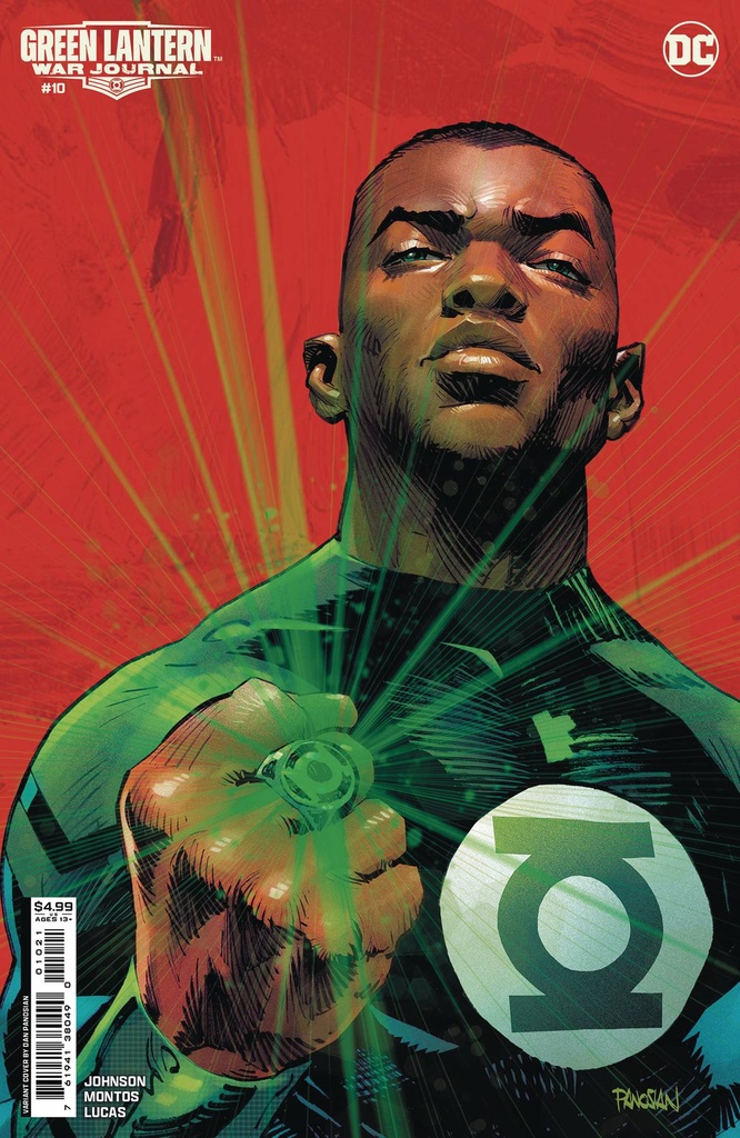 Green Lantern: War Journal #10 (Cover B Dan Panosian Card Stock Variant)