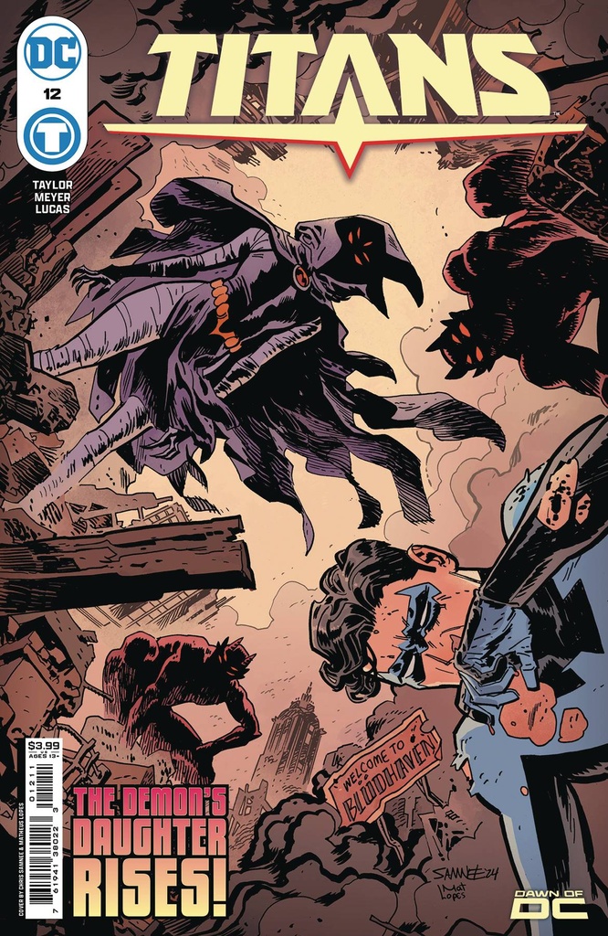 Titans #12 (Cover A Chris Samnee)