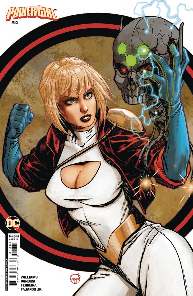 Power Girl #10 (Cover C Dave Johnson Card Stock Variant)