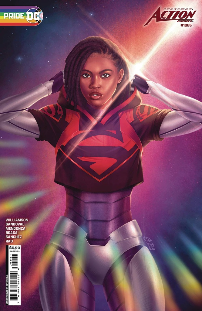 Action Comics #1066 (Cover D Betsy Cola DC Pride 2024 Card Stock Variant)