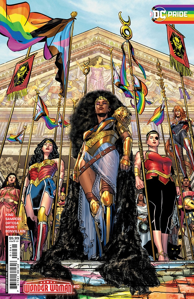 Wonder Woman #10 (Cover D Phil Jimenez DC Pride 2024 Card Stock Variant)