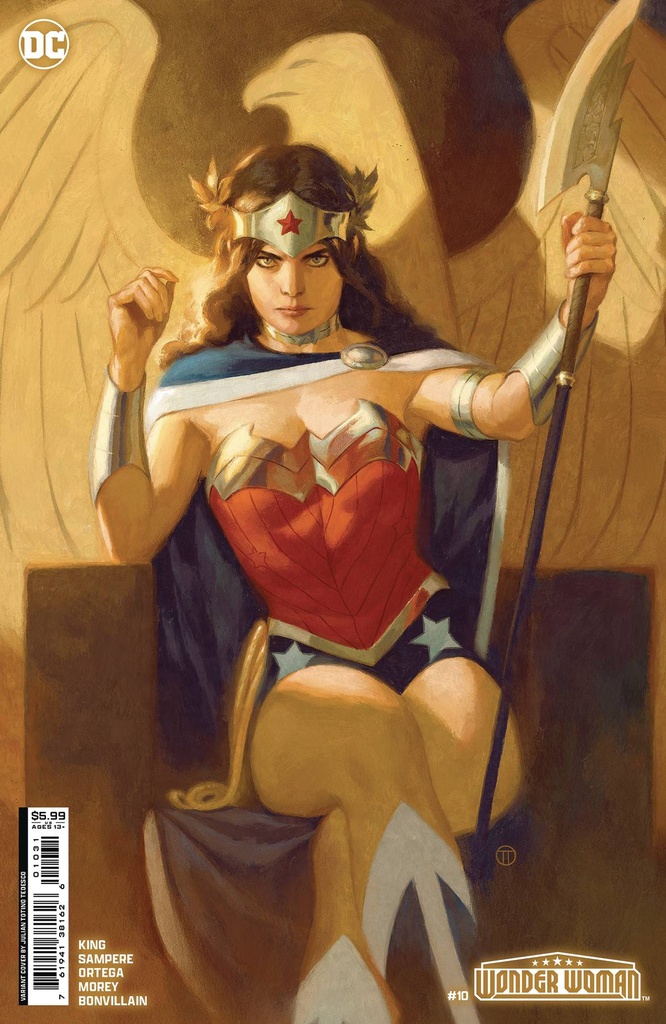 Wonder Woman #10 (Cover B Julian Totino Tedesco Card Stock Variant)
