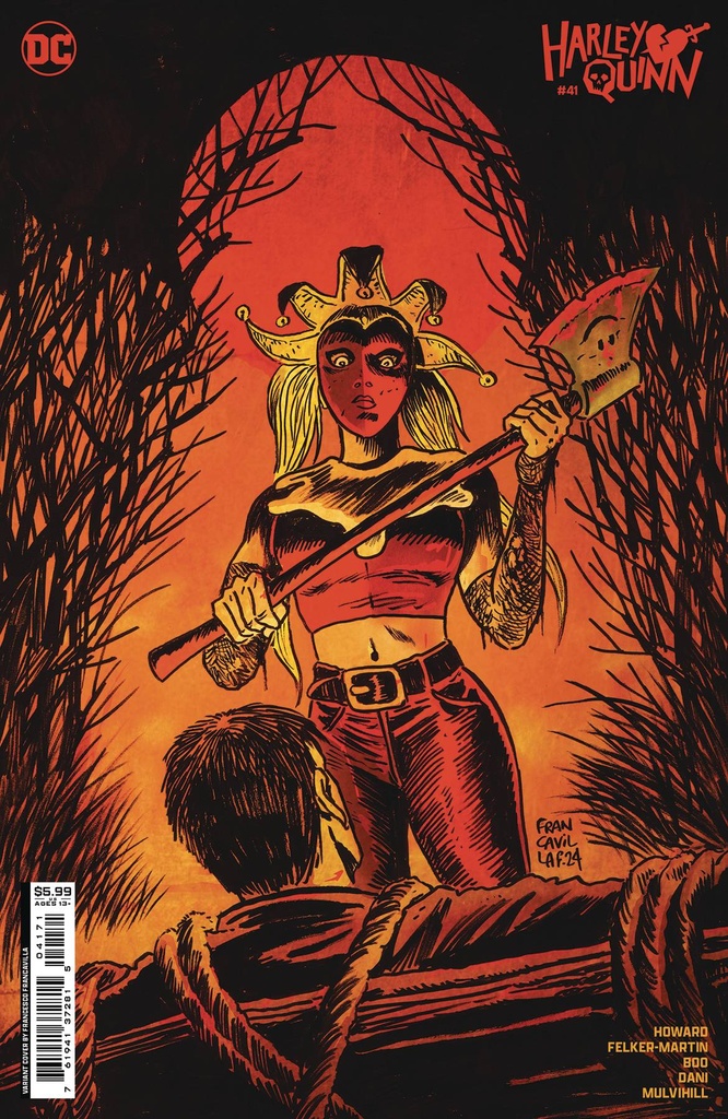 Harley Quinn #41 (Cover C Francesco Francavilla Card Stock Variant)