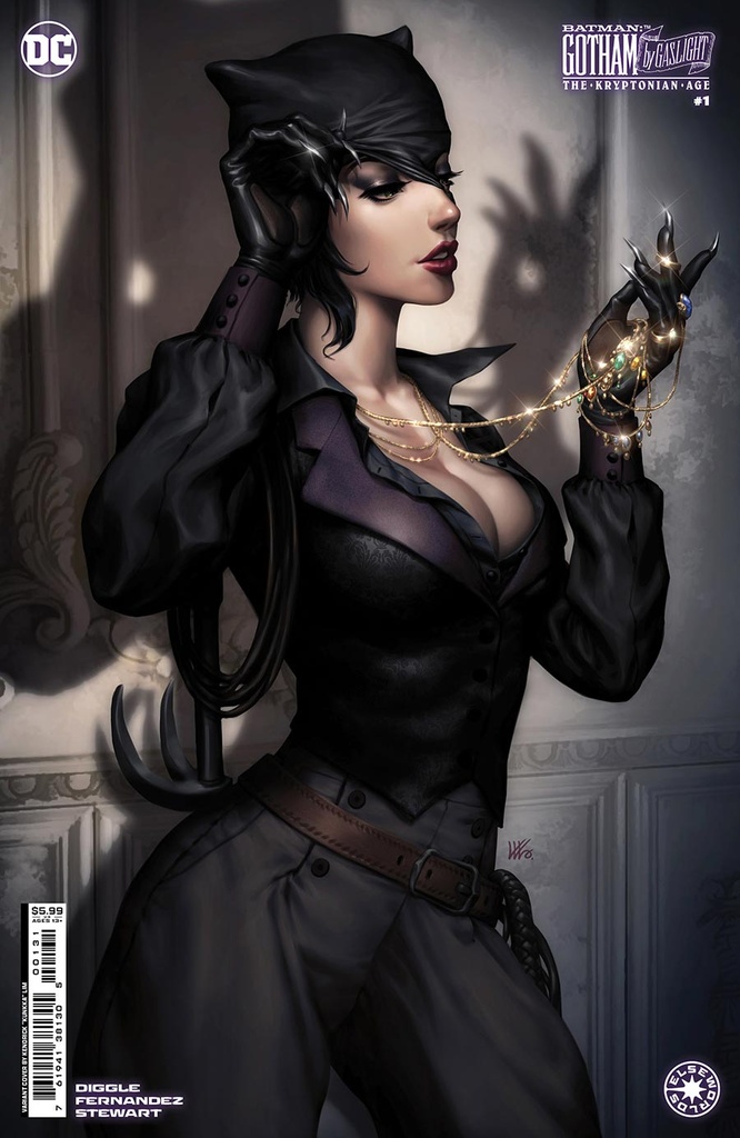 Batman: Gotham by Gaslight - The Kryptonian Age #1 of 12 (Cover B Kendrick kunkka Lim Card Stock Variant)