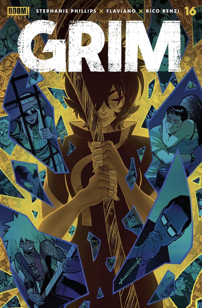 Grim #16 (2nd Printing Flaviano)