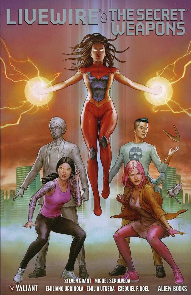 Livewire & the Secret Weapons #1 (Cover A Agustin Alessio)