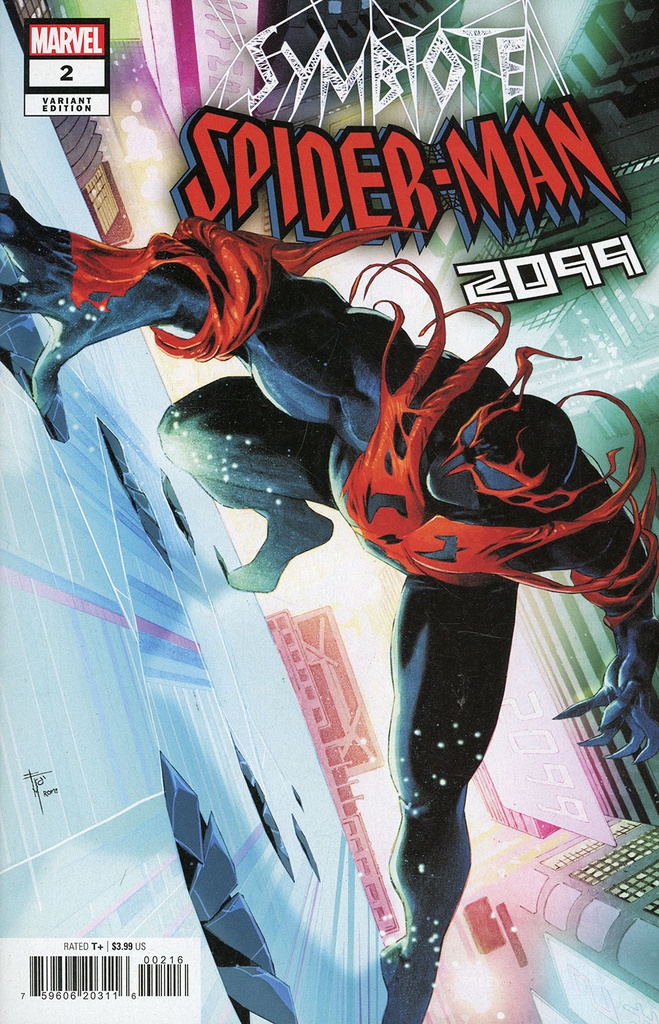 Symbiote Spider-Man 2099 #2 of 5 (1:25 Francesco Mobili Variant)