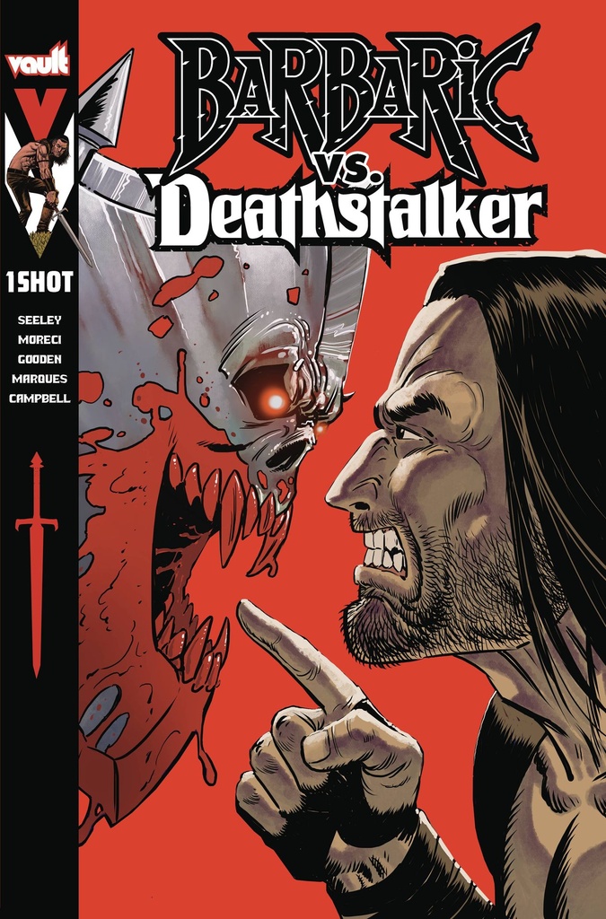 Barbaric vs. Deathstalker #1 (Cover B Jim Terry Premium Variant)