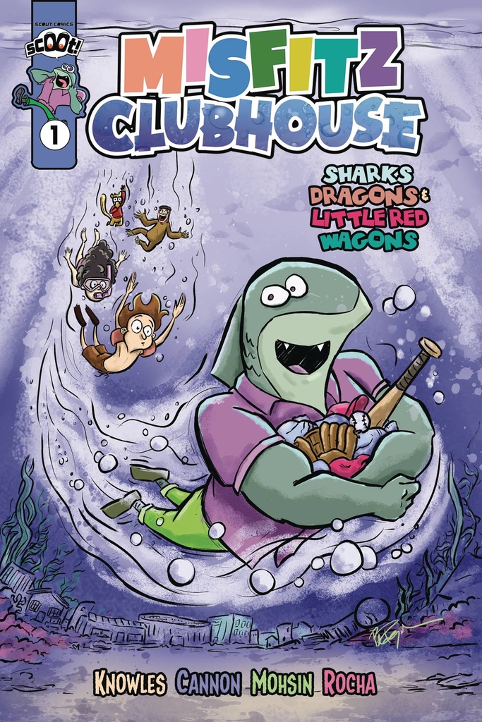 Misfitz Clubhouse: Sharks, Dragons & Little Red Wagons #1 (Cover A Peter Raymundo)