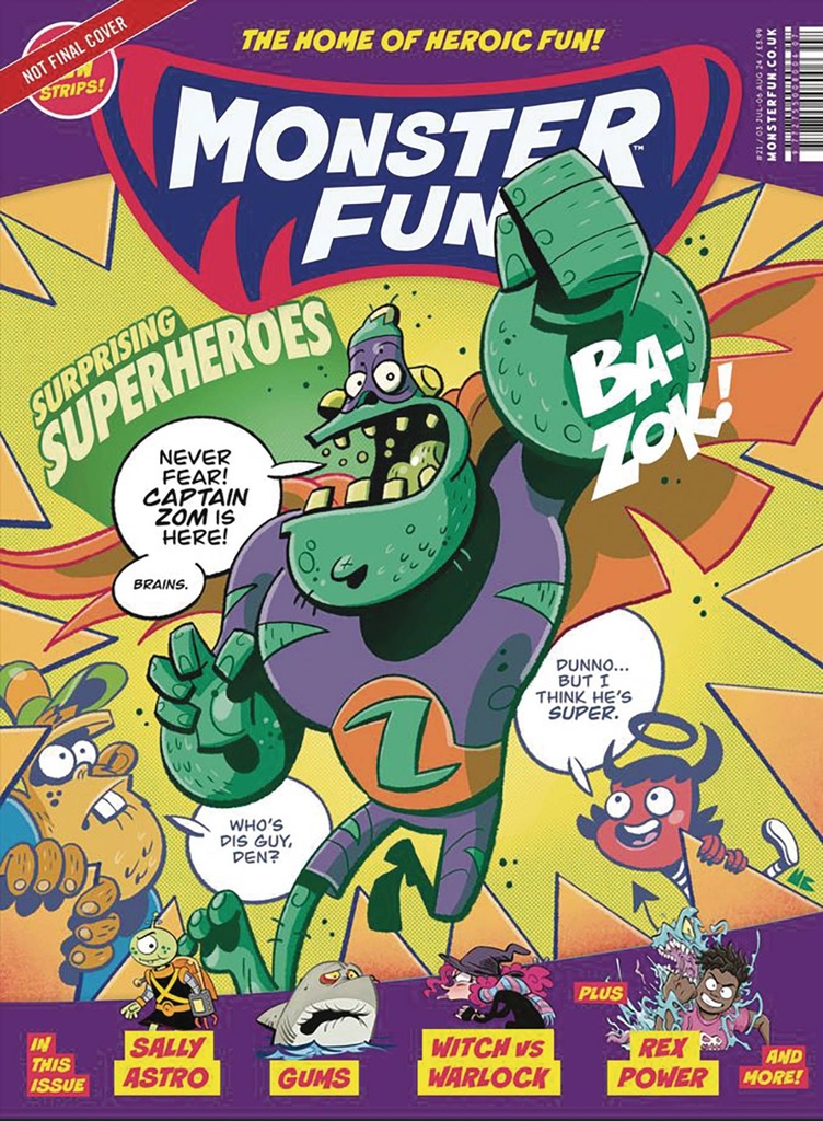 Monster Fun Superheroes July 2024 #1